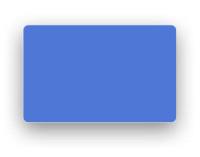 Пластиковые карты флуор. синие, CR-80, 0.76 мм - Юнисофт Кардс
